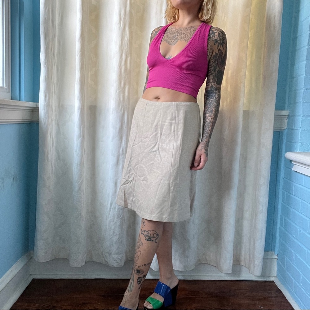 brooks brothers ‘346’ nwt a-line midi skirt size 6